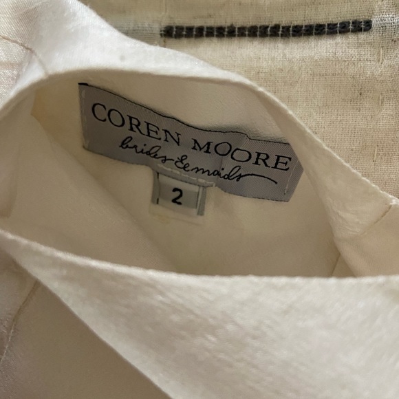 Silk dress Pearl buttons - Picture 4 of 5